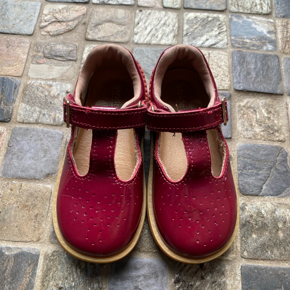 Stride rite leather shoes